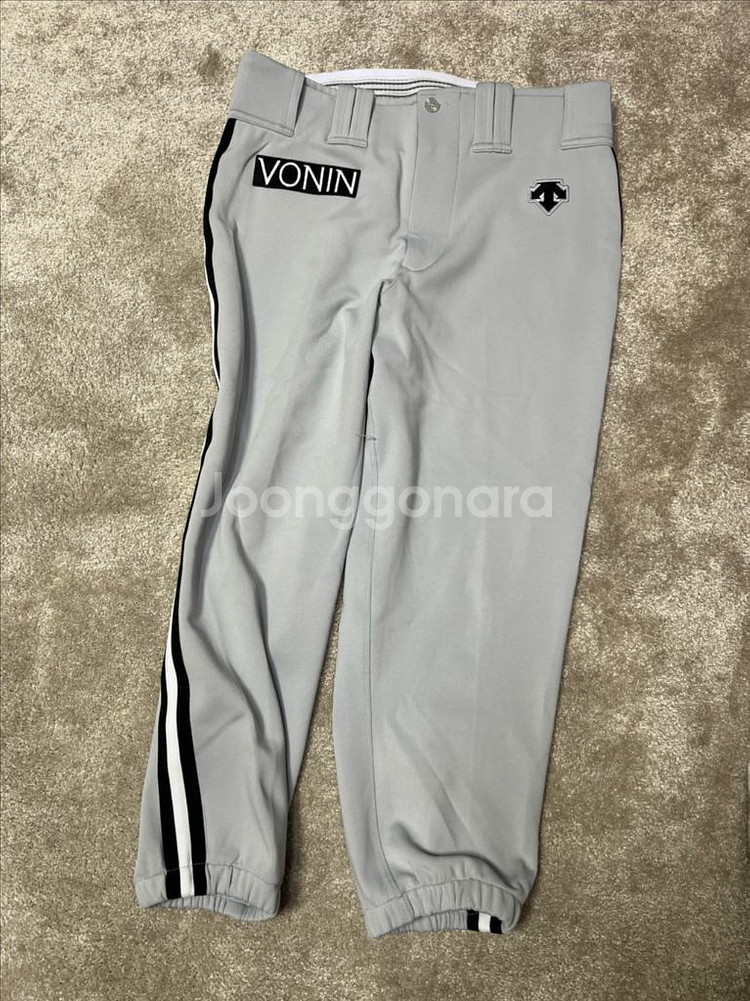 LG트윈스 정주헌 선수 야구 바지--0