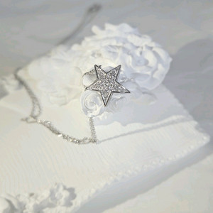 14k다이아몬드 별 목걸이