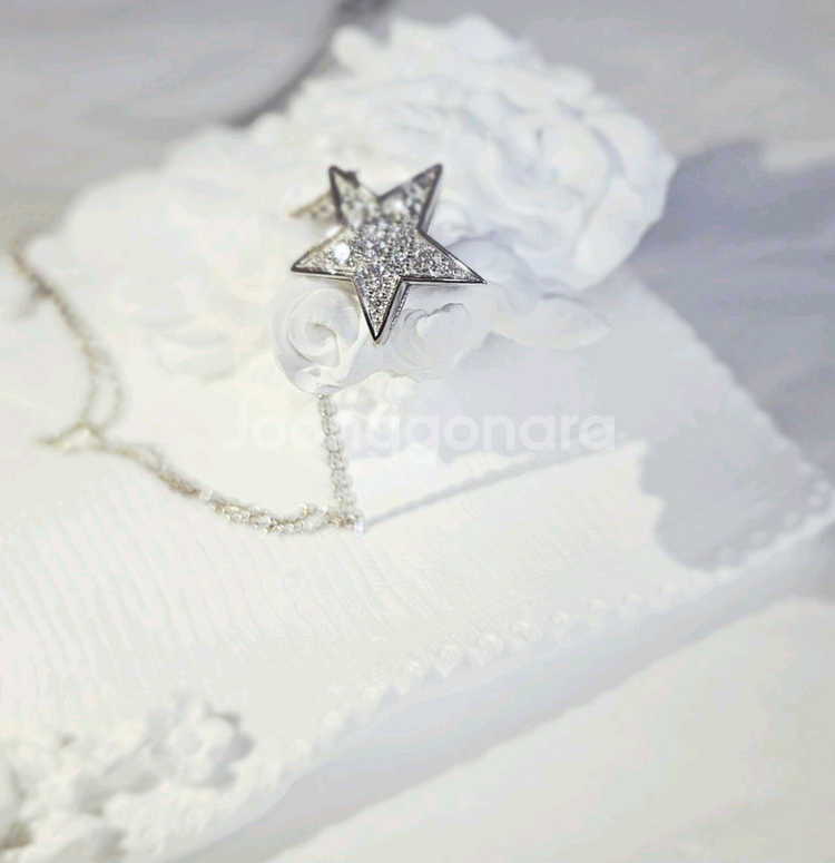 14k다이아몬드 별 목걸이--5