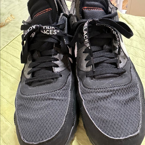 오프화이트 맥스 90 블랙 v2 310사이즈