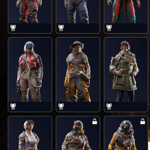 아크레이더스 만랩 설계도 44 생존자 울프팩 화수 필수보유 옷스킨 다수보유