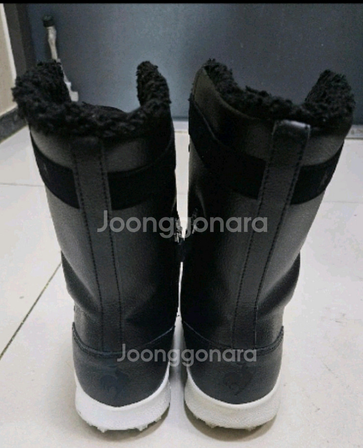 르꼬끄골프 미들털부츠 240 거의새상품--2