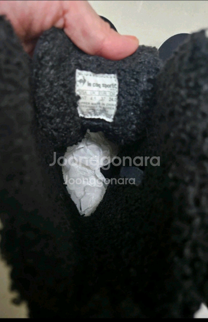 르꼬끄골프 미들털부츠 240 거의새상품--3