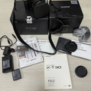 후지필름 카메라 x-t30 실버 + xf23mm f1.4R 렌즈 팝니다.