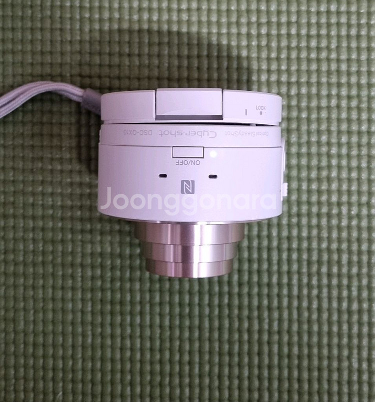 소니 Lens G qx10 10배줌 화이트 카메라--1