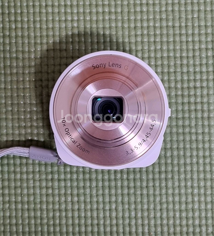 소니 Lens G qx10 10배줌 화이트 카메라--2