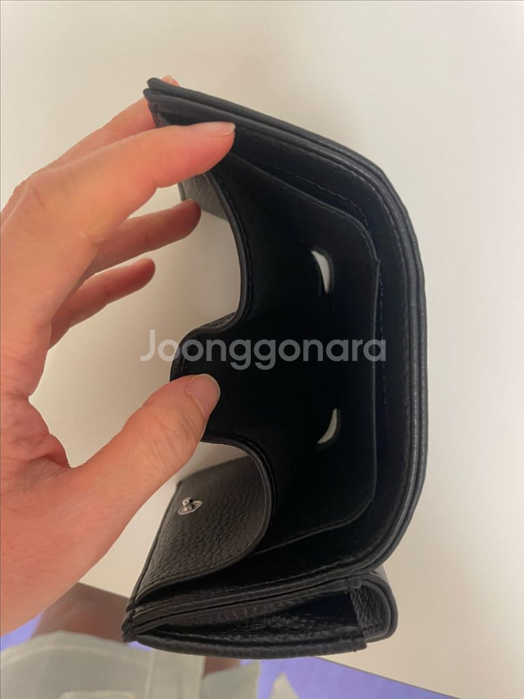 비비안웨스트우드 크로스 카드지갑--2