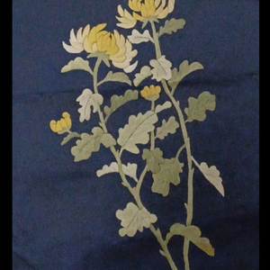 사군자 자수 등