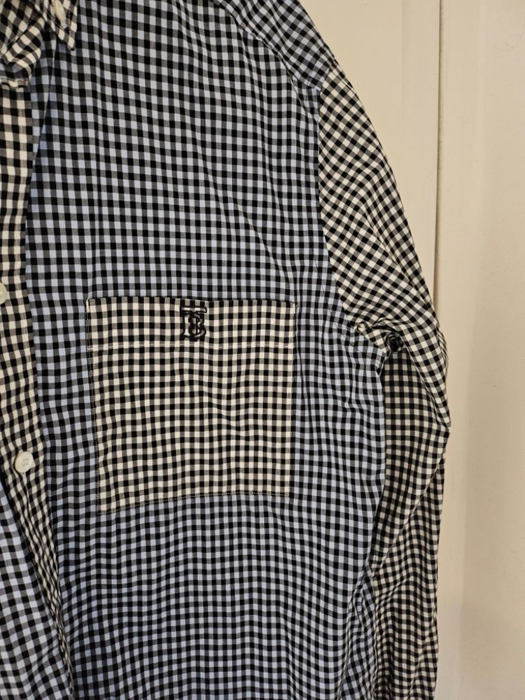 [신상]정품 버버리 남성 체크 셔츠--1