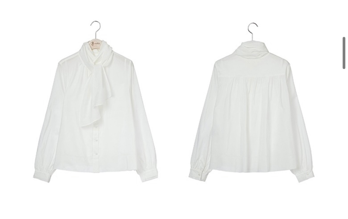 지스튜디오 실크코튼 블라우스 이미지