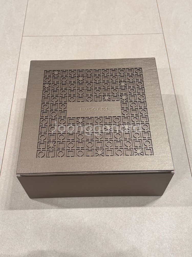 불가리 세이브더칠드런 실버 목걸이 풀박스 구성품 전부 있음--4