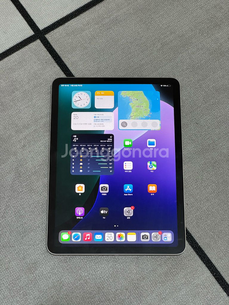 (애플케어) 아이패드 에어5 64G Wifi + 애플펜슬 2세대A급!--1