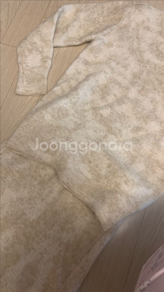 한파가능, 세트 90만원대)한섬 오브제 Obzee 알파카 투피스 세트 (라이트 베이지) 타임 시에 유메르--1