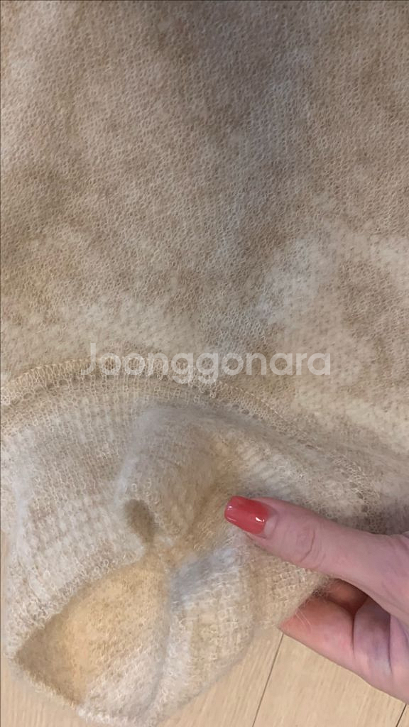 한파가능, 세트 90만원대)한섬 오브제 Obzee 알파카 투피스 세트 (라이트 베이지) 타임 시에 유메르--2