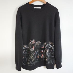 S 지방시 블랙 떼몽키 맨투맨 7308 653 이미지