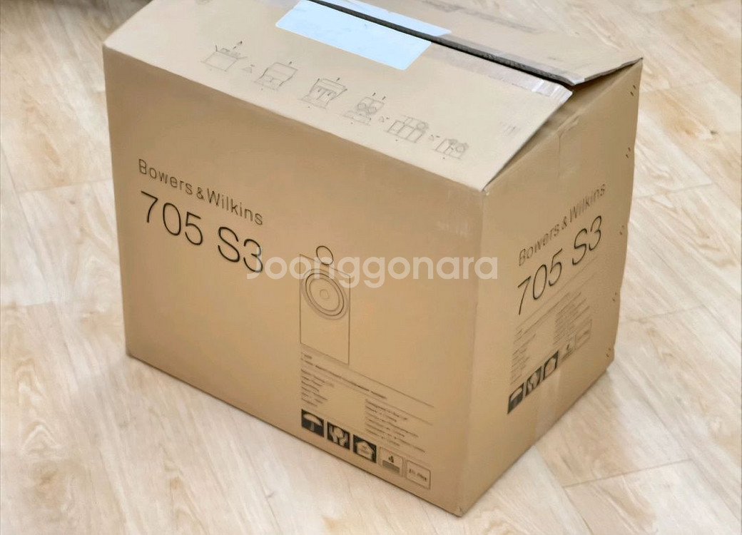 Bowers & Wilkins705 S3스피커1조/화이트.--5