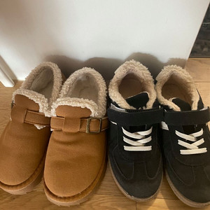 아동용 방한부츠 2켤레 세트