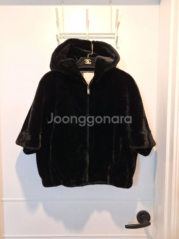 셀럽샵 여성 퍼 후드집업 자켓 점퍼--0