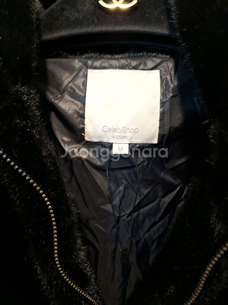 셀럽샵 여성 퍼 후드집업 자켓 점퍼--4