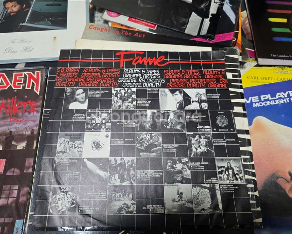 LP IRON MAIDEN 2집 KILLERS 유럽판--5