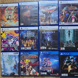 PS4/PS5 게임 타이틀 모음
