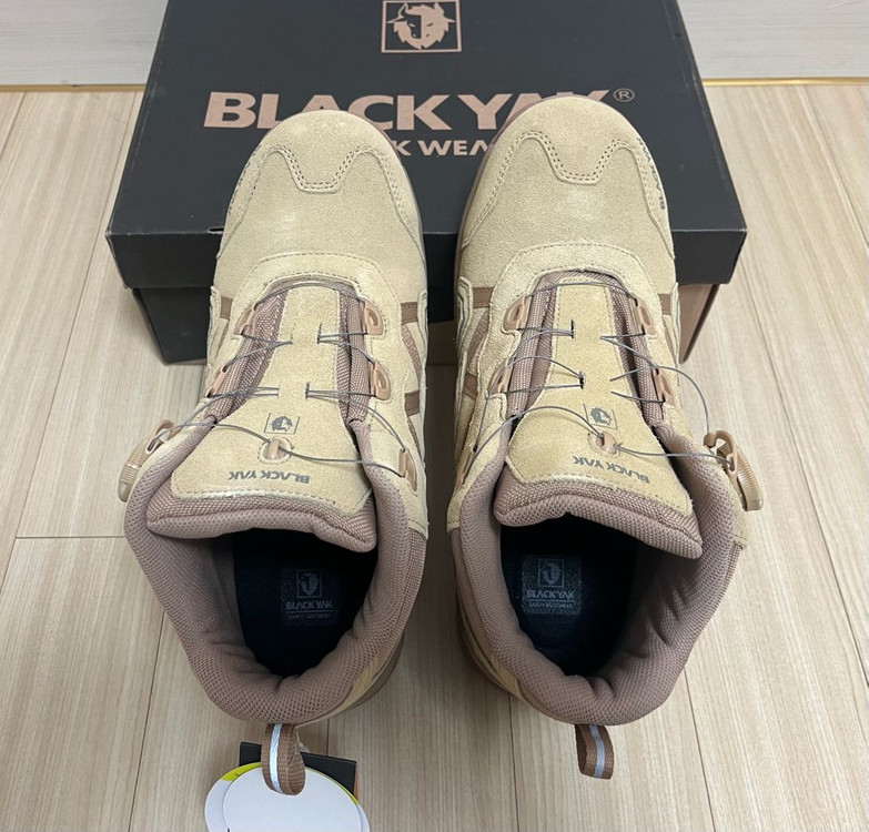 [새제품] [285] 블랙야크 논슬립 5인치 안전화 YAK-570D 베이지--3