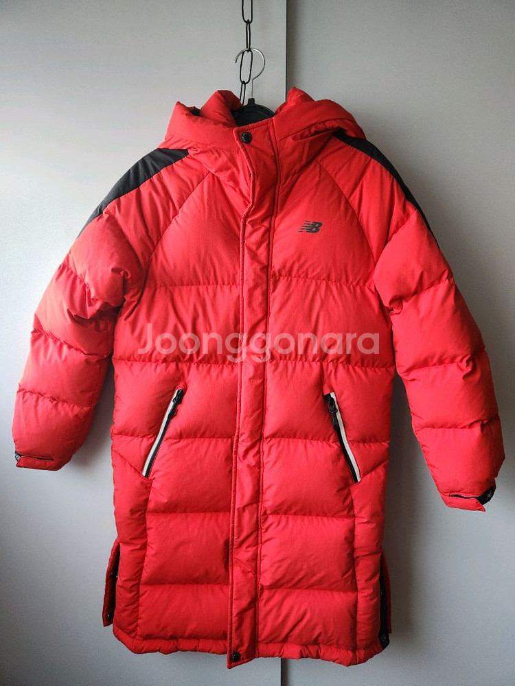 155사이즈)뉴발란스 키즈 오리털 롱패딩--0