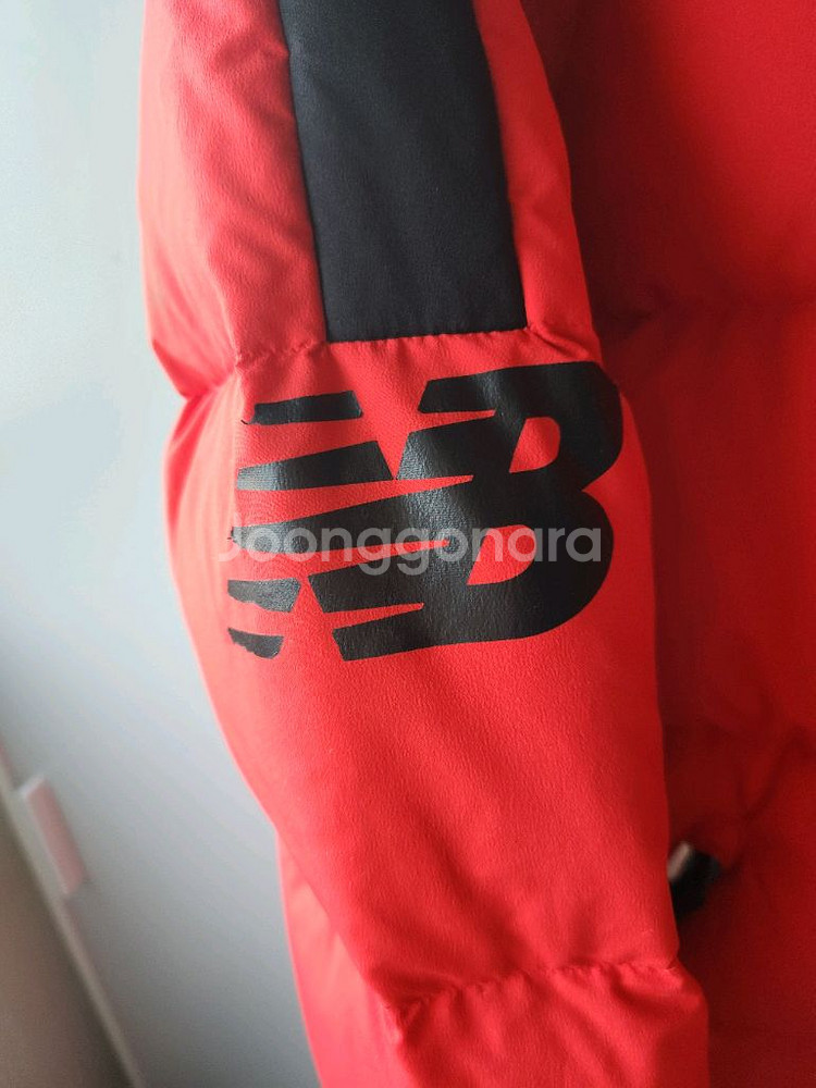 155사이즈)뉴발란스 키즈 오리털 롱패딩--3