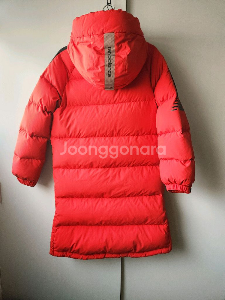 155사이즈)뉴발란스 키즈 오리털 롱패딩--6