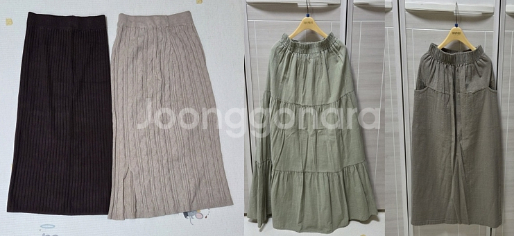 성인여성 STL 맨투맨 치마 후리스자켓 레깅스 터틀넥--4