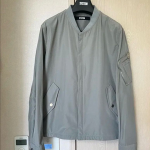 시스템옴므 블루종 봄버 자켓