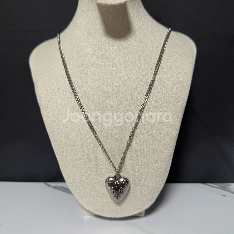 크롬 느낌 3종 목걸이--0