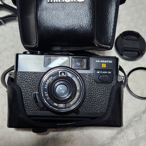 미놀타HI-MATIC S, 모든기능정상, 케이스.