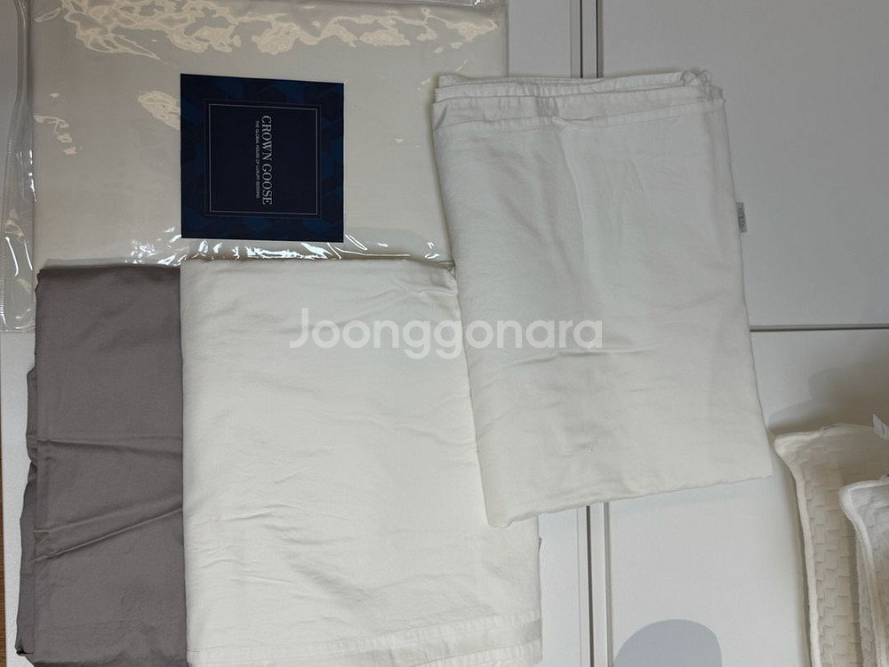 크라운구스 플랫 매트리스 커버--1