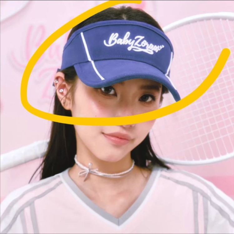 베이비조라 정품 굿즈 미개봉 미사용 골프 스포츠 썬캡 모자 이미지