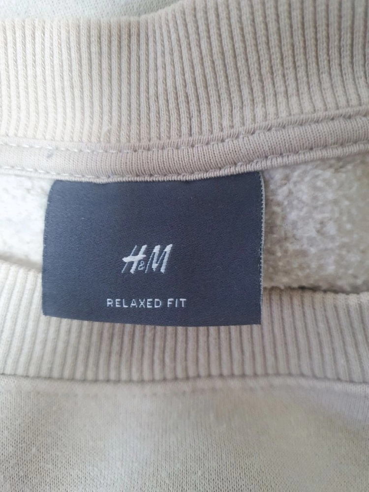 H&M 아이보리 맨투맨 S 이미지