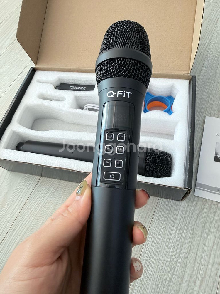 (테스트만)무선마이크 Q-FIT UB-220--2