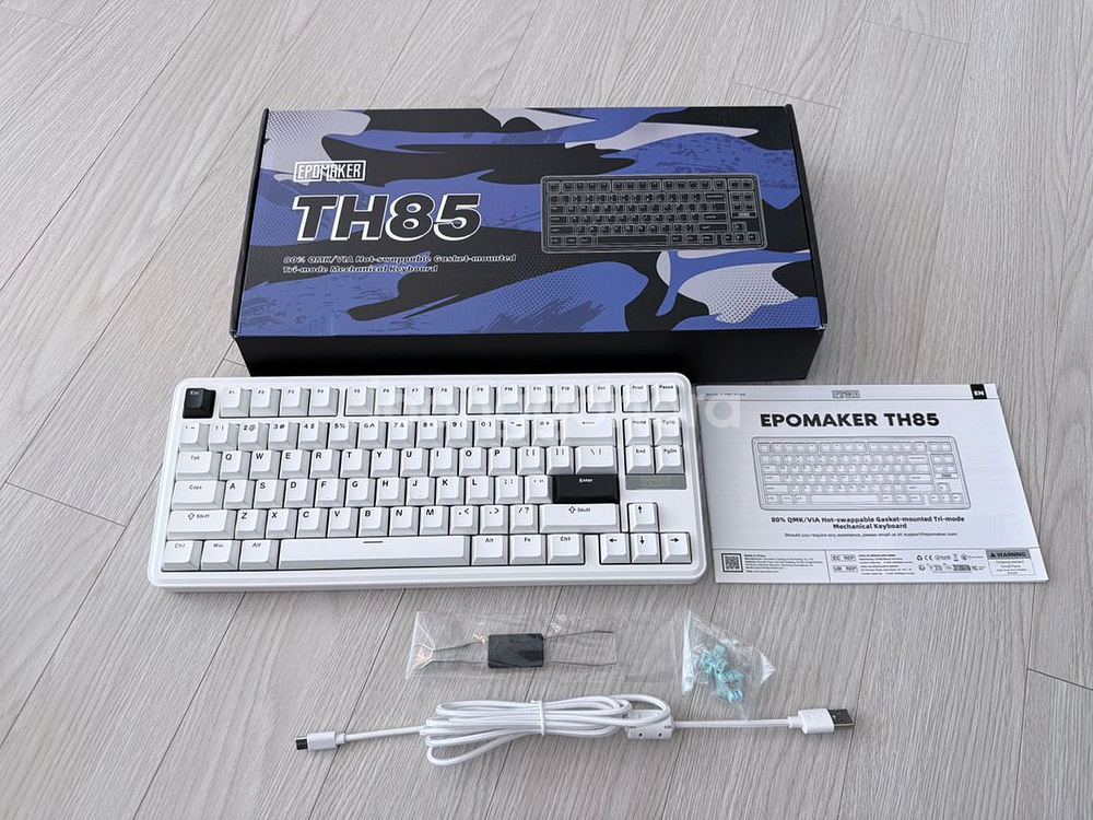 (테스트만)유무선키보드 에포메이커 TH85--1