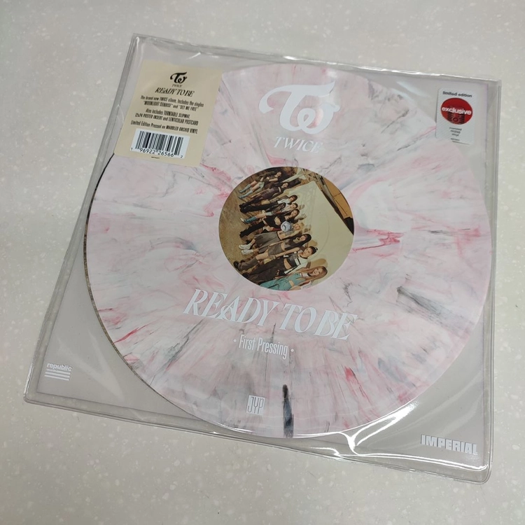 트와이스 - 레디 투 비 한정판 컬러 LP / TWICE - READY TO BE (LP) 타겟 한정반 이미지