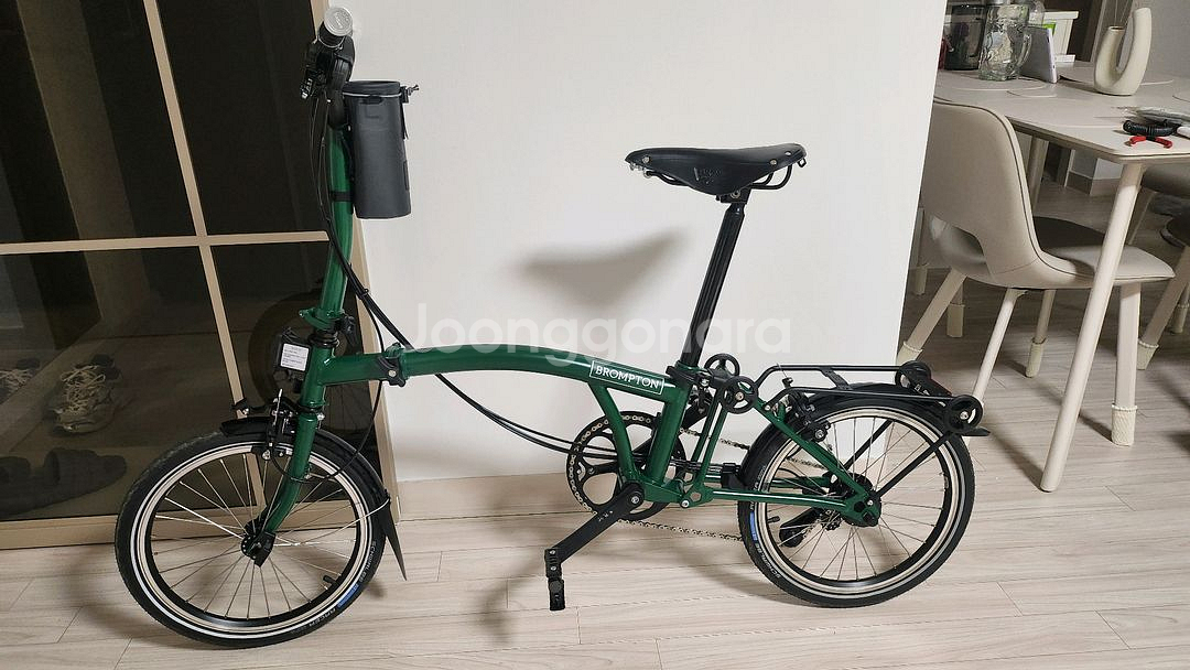 브롬톤 25년 신형 C라인 12단 접이식 자전거--0