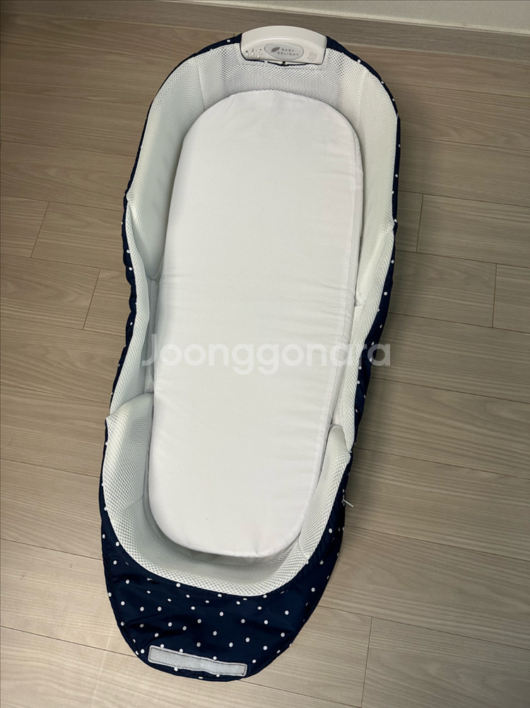 베이비딜레트 스너글 네스트 휴대용 아기 침대 아기 바운서--1