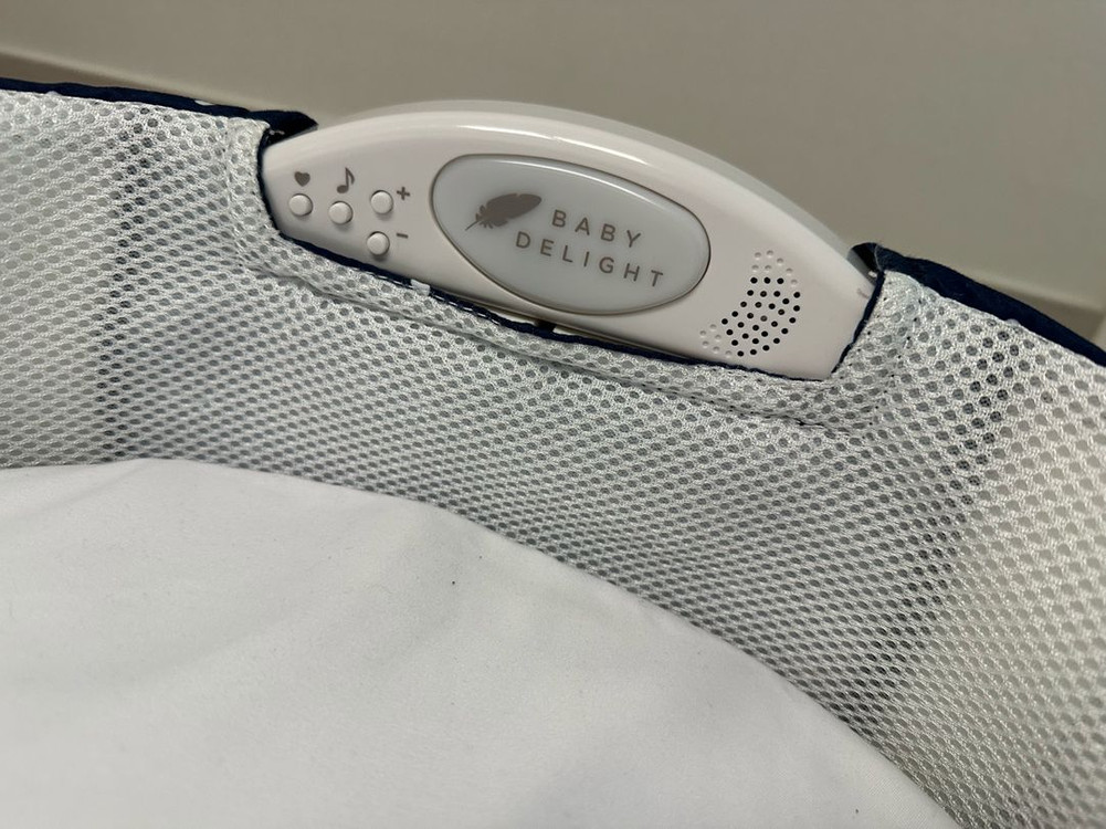 베이비딜레트 스너글 네스트 휴대용 아기 침대 아기 바운서--2