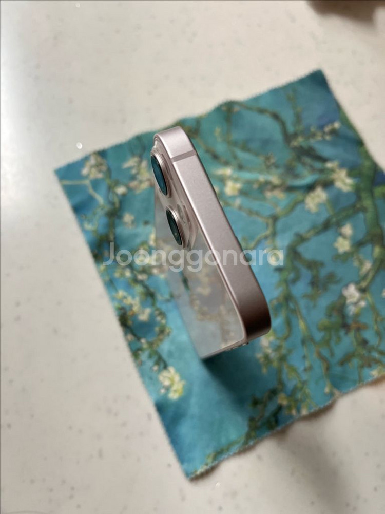 아이폰13미니 128 핑크 신품급--4