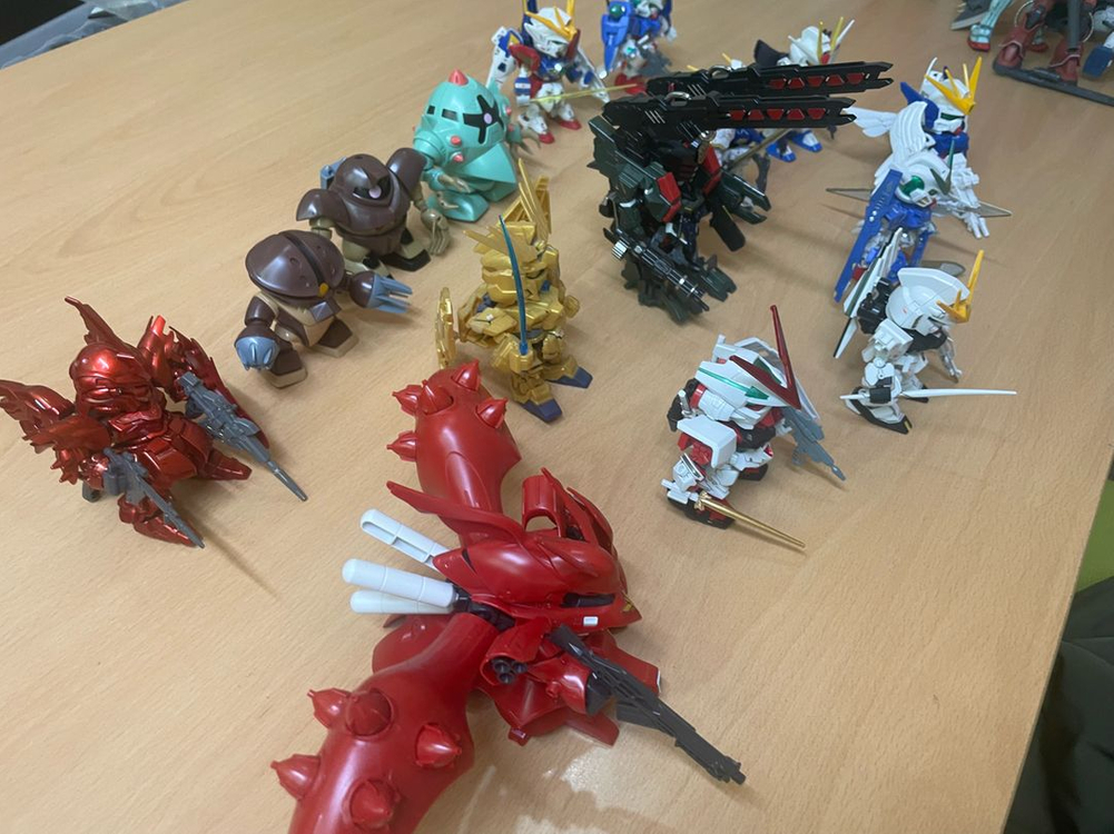 건담 sd 조립 및 도색(12월 세일)--7