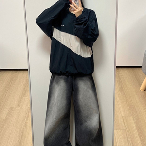 나이키 빅스우시 웜업 우븐 아노락 자켓