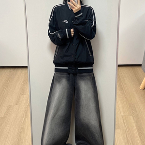 나이키 올드스쿨 스우시 나일론 바시티 자켓