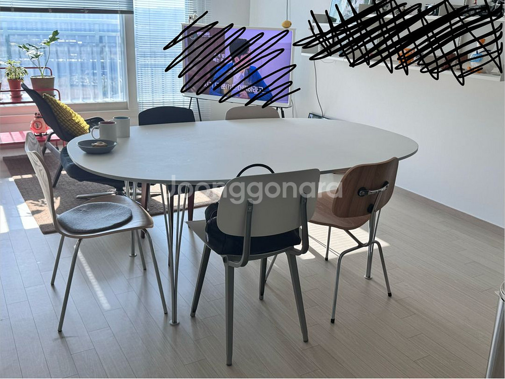 프리츠한센 식탁 1800x1200 엘립티컬--2