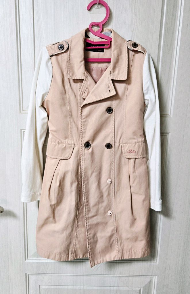 닥스키즈 트렌치 코트겸 원피스 140 이미지