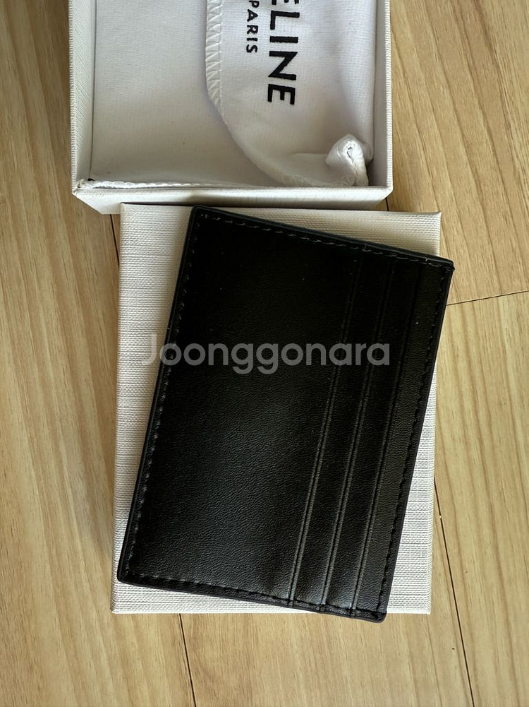 셀린느 가죽카드지갑--2