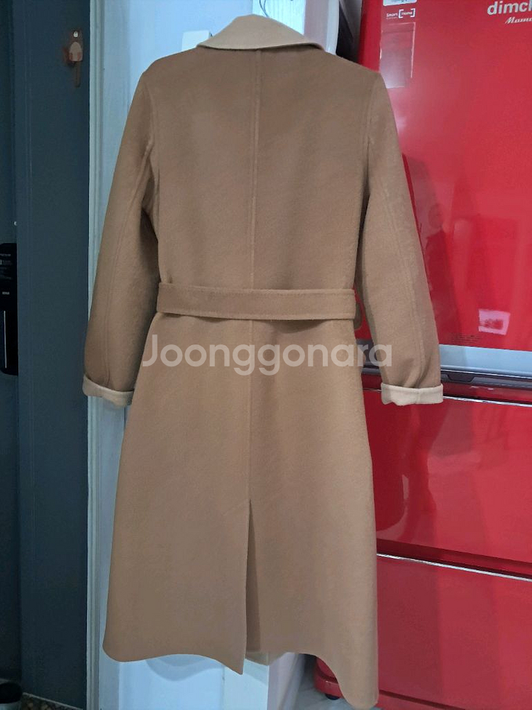 고비 캐시미어 100 리버시블 롱 코트--4